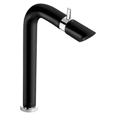 Llave alta de lavabo Bamboo Ébano Cromo